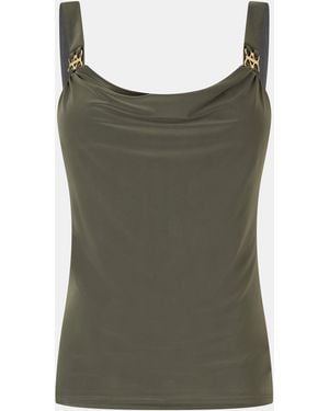 Biba Kayla Sleeveless Shirt - Green
