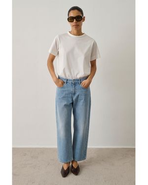 Soeur Short Sleeve Blouse - Blue