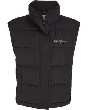 Calvin Klein Calvin Klein Essential Water Resistant Gilet - Black