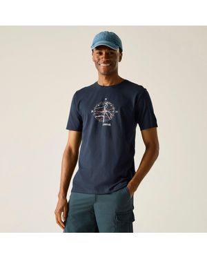 Regatta Cline Ix Breathable T-Shirt - Blue