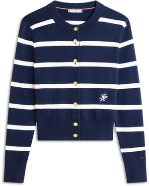 Tommy Hilfiger Tommy C-Nk Cardi Ld63 - Blue