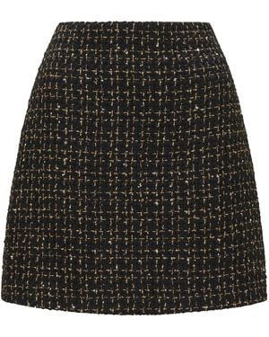 Forever New Lara Boucle Mini Skirt - Black