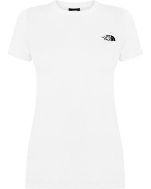 The North Face Simple Dome Regular Fit T-Shirt - White
