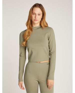 Calvin Klein Milano Logo Elastic Top - Green