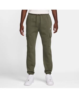 Nike Sportswear Club Fleece Cargo Trousers - Green