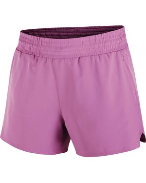 Salomon Shakeout Core 4 Running Shorts - Purple