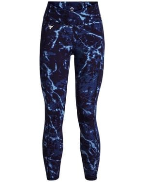 Under Armour Large Crossover Ankle Performance Gym Legging - Blue