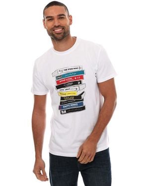 Weekend Offender Cassettes Printed T-Shirt - White