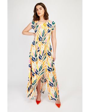 Little Mistress Maxi Dress - Metallic