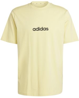 adidas Graphic Logo T-Shirt - Yellow