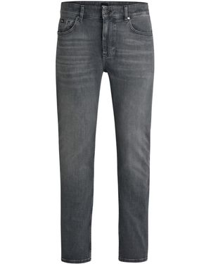 BOSS Hbb Delaware3Slm Slim-Fit Jeans - Grey
