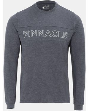 Pinnacle Long Sleeve Tech Tee - Black