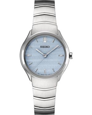 Seiko Quartz Analogue Watch - Metallic