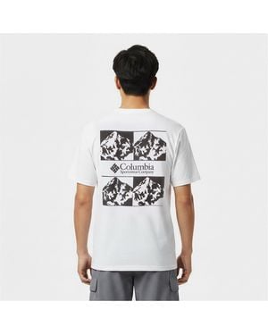 Columbia Breaker Tide Graphic Tee - White