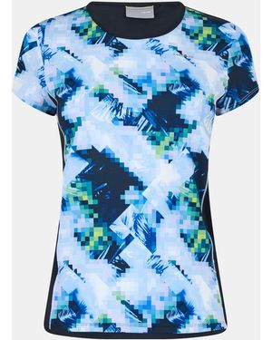 Head Mia Short Sleeve Performance T-Shirt - Blue