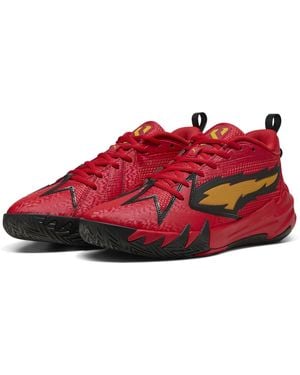 PUMA Scoot Zeros Retro Basketball Trainers - Red