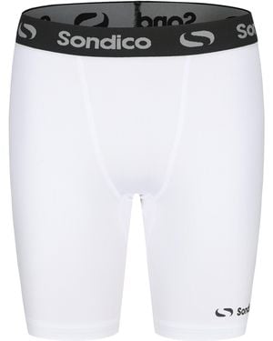 Sondico Core 6 Base Layer Shorts - White