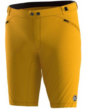 Bicycle Line Imola S2 Baggy Knee Length Zip Pockets Mtb Shorts - Yellow