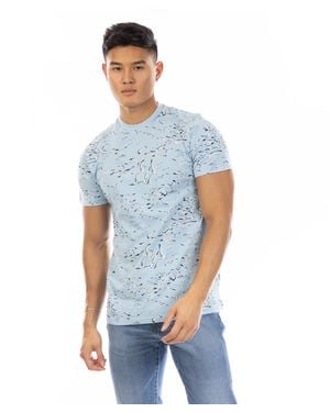 Peter Werth Feather T-Shirt - Blue
