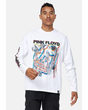 Pink Floyd Adults Long-Sleeve T-Shirt - White