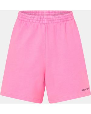 Balenciaga Jersey Shorts, Casual Fabric - Pink
