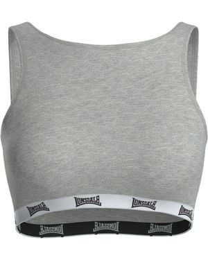Lonsdale London Crop Top - Grey