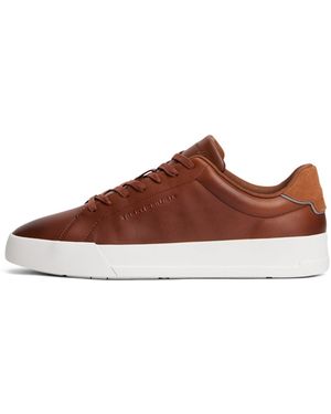 Tommy Hilfiger Core Court Low-Top Trainers - Brown