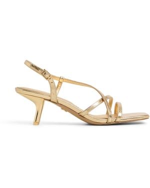 ALDO Lendacan Heeled Sandals - Metallic