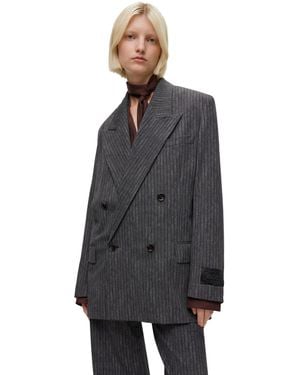 BOSS Jafranci Structured Formal Jacket - Grey