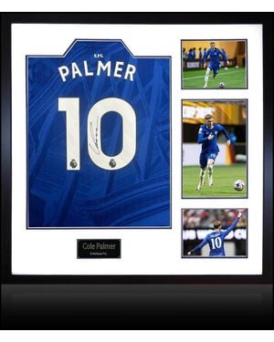 The Fan Cave Cole Palmer Signed Chelsea 25/26 Shirt Frame - Blue