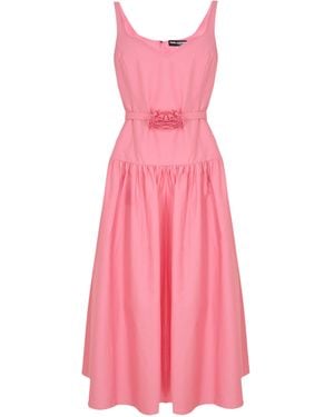 KARL LAGERFELD Long Maxi Dress - Pink