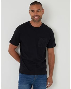 Threadbare Havana Regular Fit T-Shirt - Black