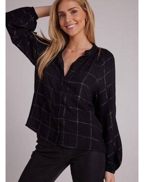 Bella Dahl Long-Sleeve Plain Shirt - Black