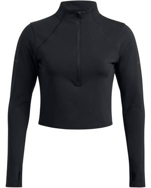Under Armour Launch Elite Half Zip Long Sleeve Performance Top - Blue