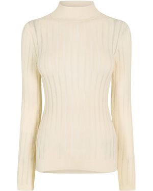 BOSS Fatirami Knitted Top - Natural