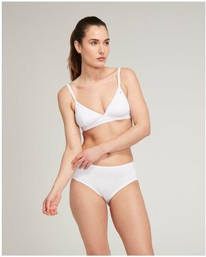 Nudea Easy Does It Bralette Organic Cotton - White