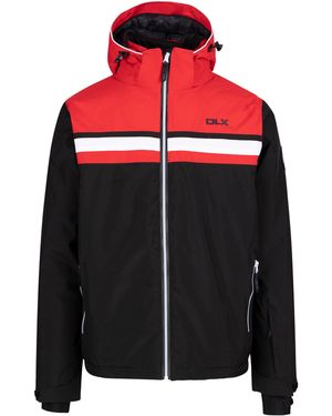 DLX Vaughn Weather-Resistant Ski Jacket - Black