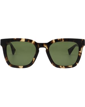 AllSaints Phoenix Round Sunglasses - Green
