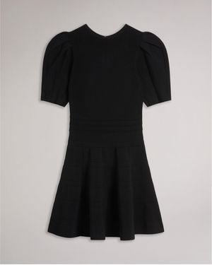 Ted Baker Knitted Jumper Dress - Black