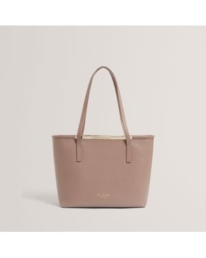 Ted Baker Small Shopper Bag - Natural