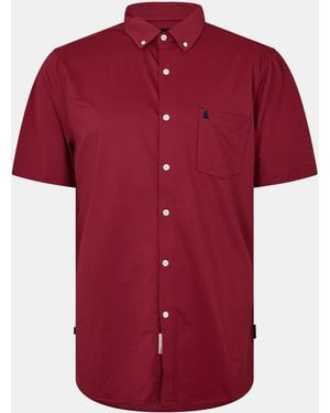 Musto Effortless Ss Shirt - Red
