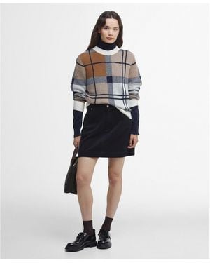 Barbour Tessa Cord Mini Skirt - Blue