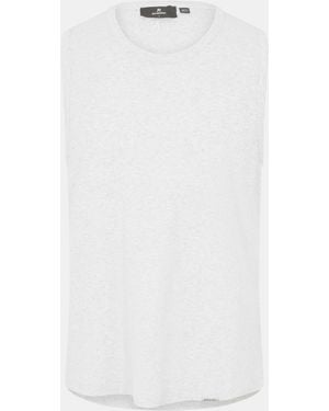 Represent Racerback Vest - White