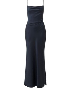 Forever New Mia Satin Maxi Dress - Blue