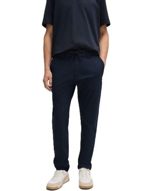 BOSS Chino Straight Leg Trousers - Black