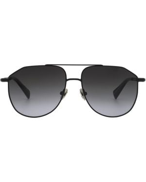 AllSaints Moe Aviator Sunglasses - Black