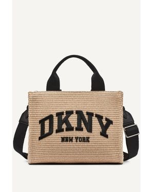 DKNY Straw Bag - Metallic