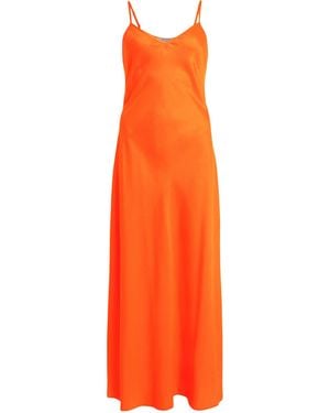 AllSaints Bryony Slip Dress - Orange