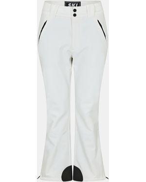 Jack Wills Flared Ski Trousers Ladies - White