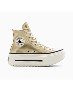 Converse Chuck Taylor All Star Lif Platform Trainers - Natural